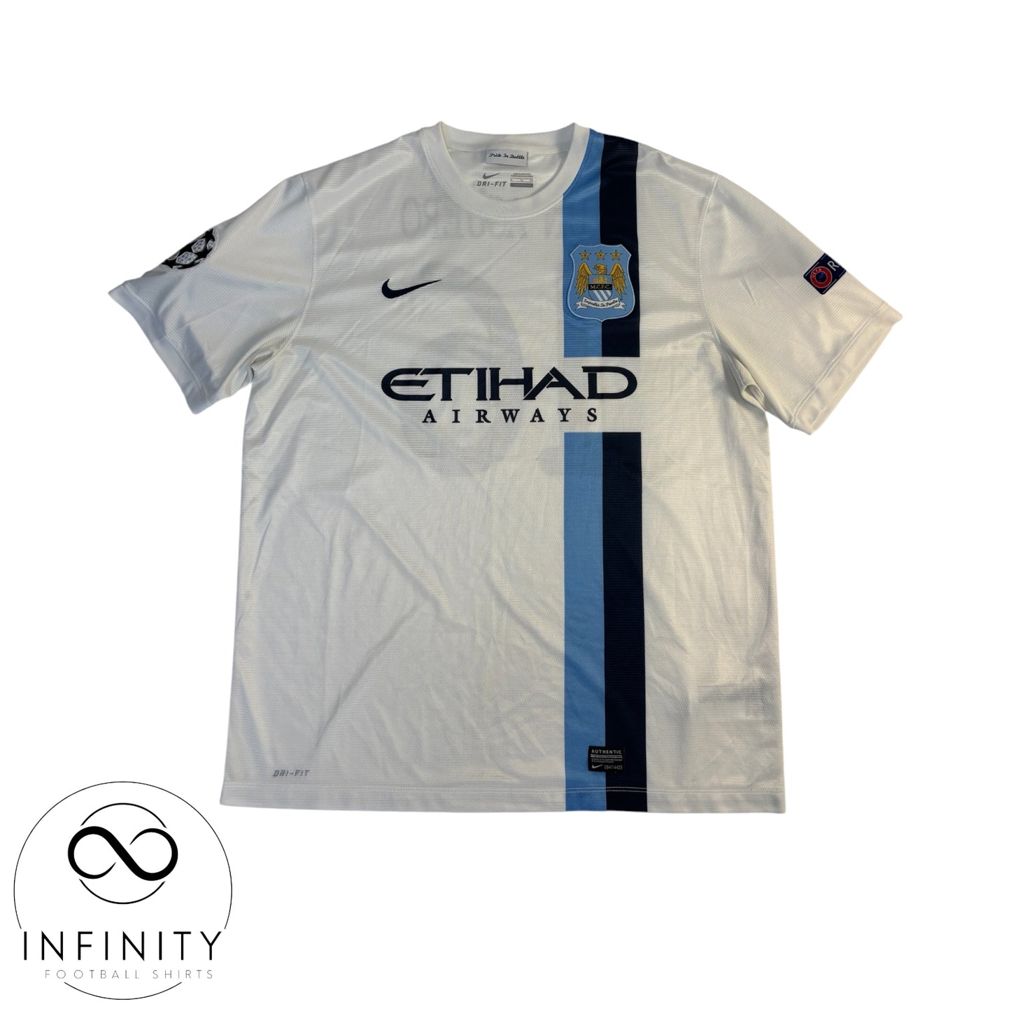 Manchester City Third Shirt 2013/14 (XL) Kun Aguero 16
