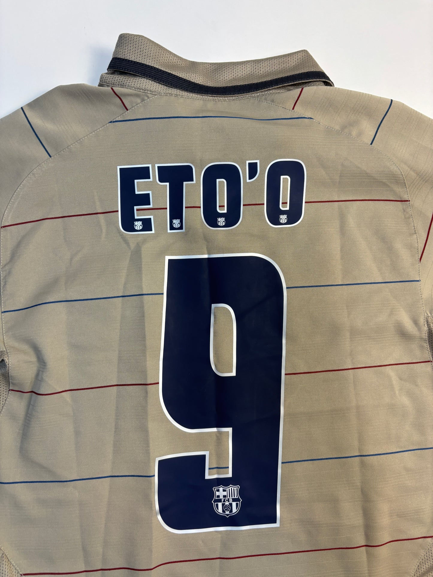 Barcelona Third Shirt 2004/05 (S) Eto'o 9