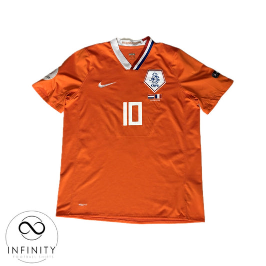 Netherlands Home Shirt 2008/10 (L) Sneijder 10