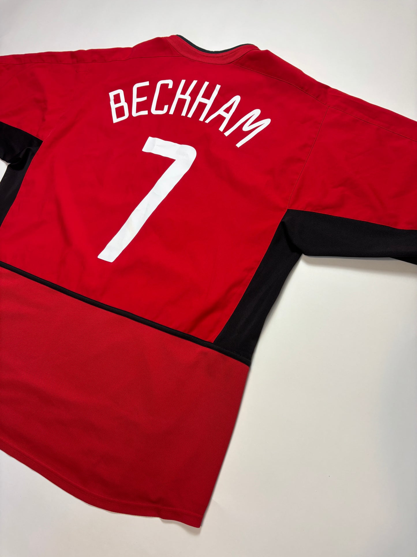 Manchester United Home Shirt 2002/03 (XL) Beckham 7