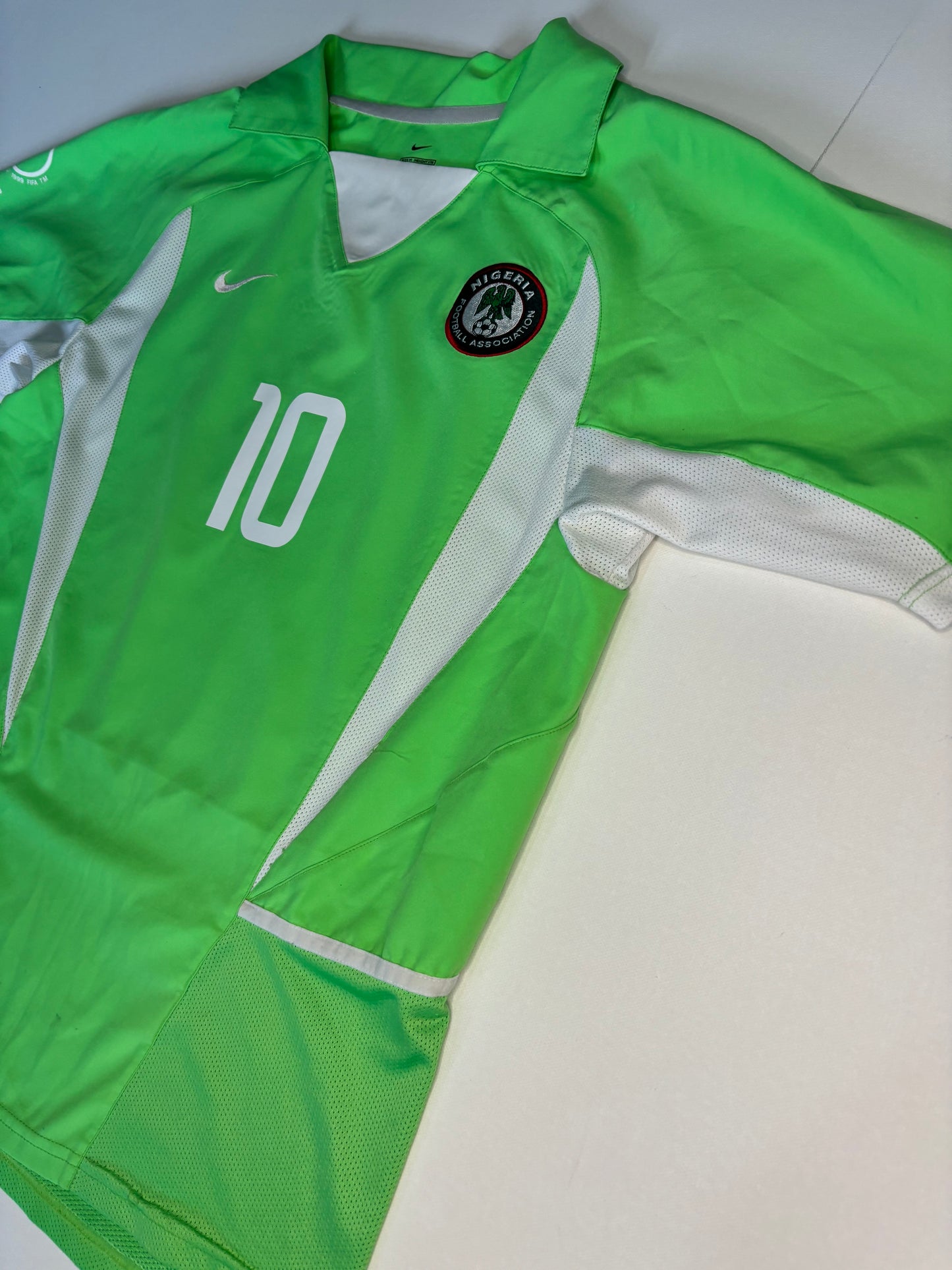 Nigeria Home Shirt 2002/04 (M) Okocha 10