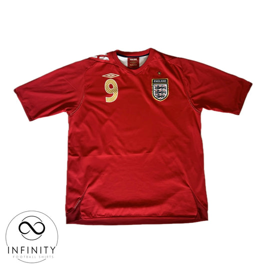 England Away Shirt 2006/08 (XL) Rooney 9