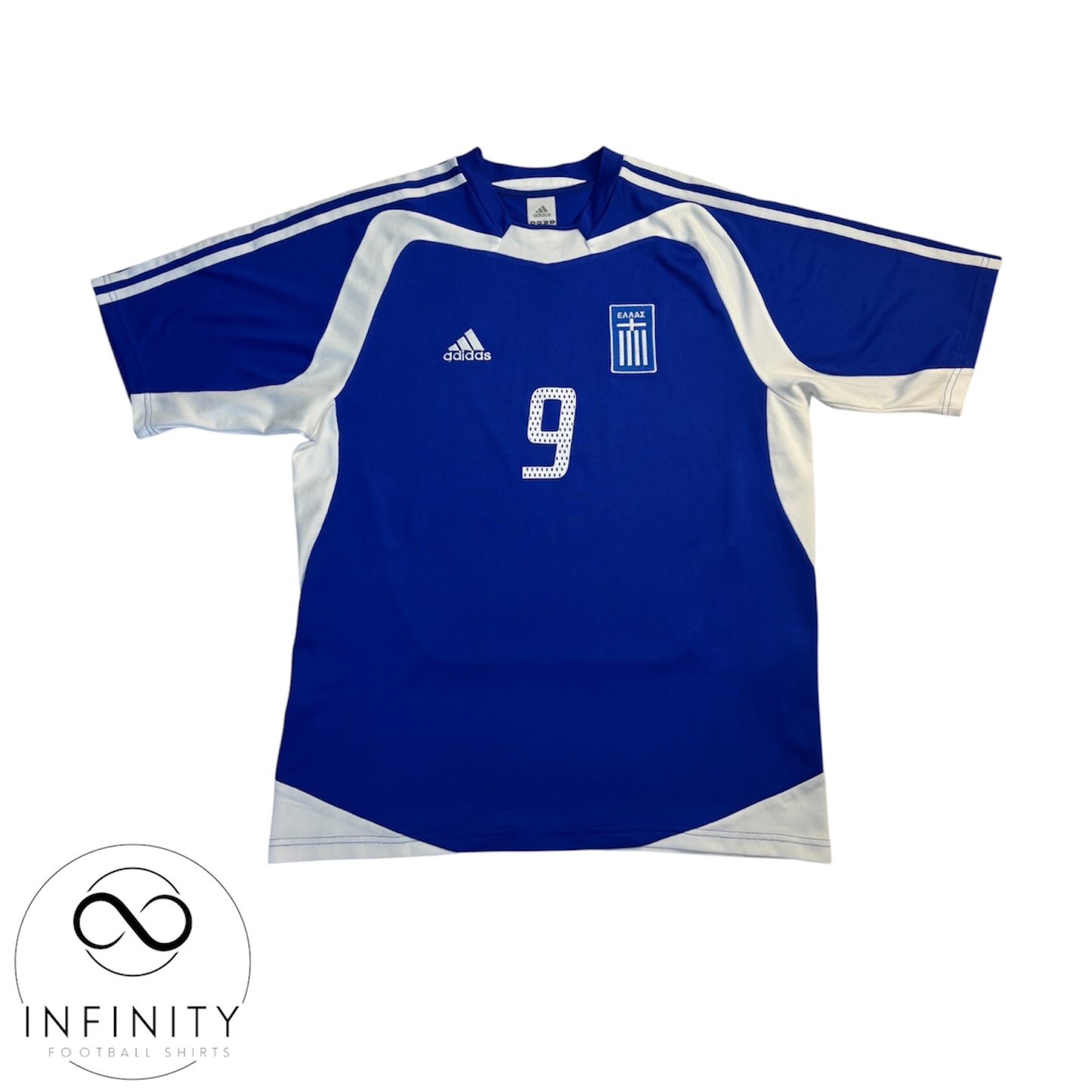 Greece Home Shirt 2004/06 (M) Charisteas 9