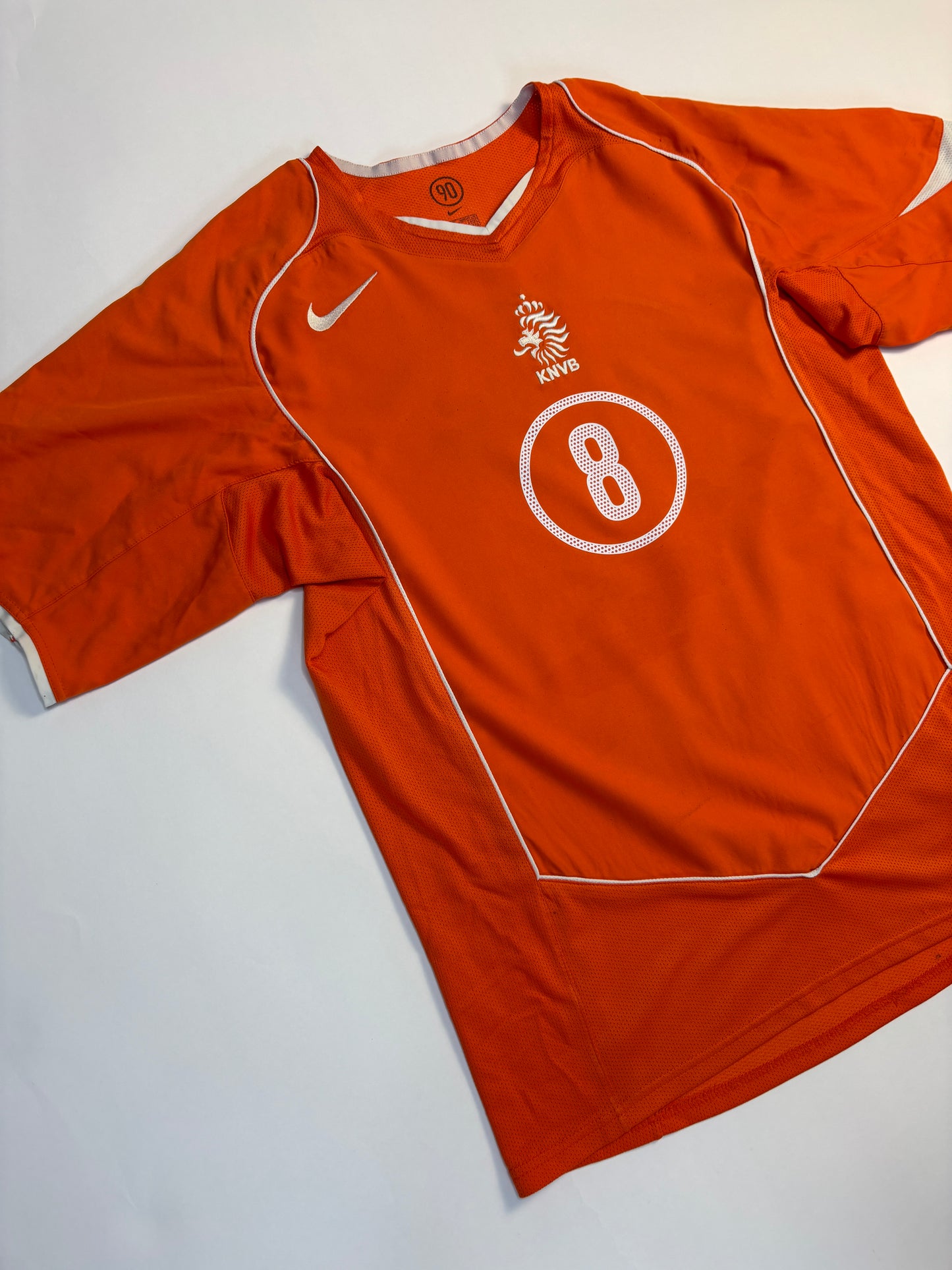 Netherlands Home Shirt 2004/06 (L) Davids 8
