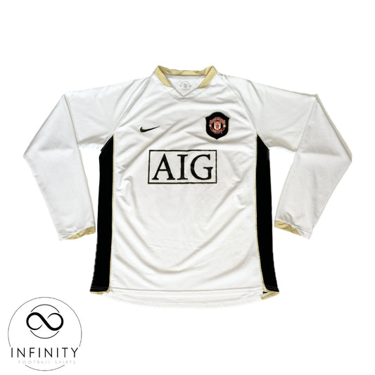 Manchester United Away Shirt LS 2006/07 (M) J.S.Park 13