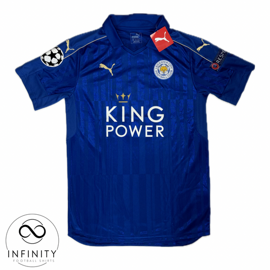 Leicester City Home Shirt 2016/17 (M) Vardy 9