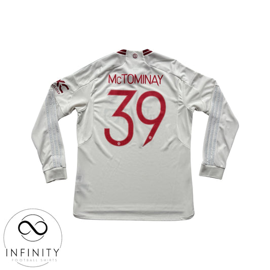 Manchester United Third Shirt LS 2023/24 (L) McTominay 39
