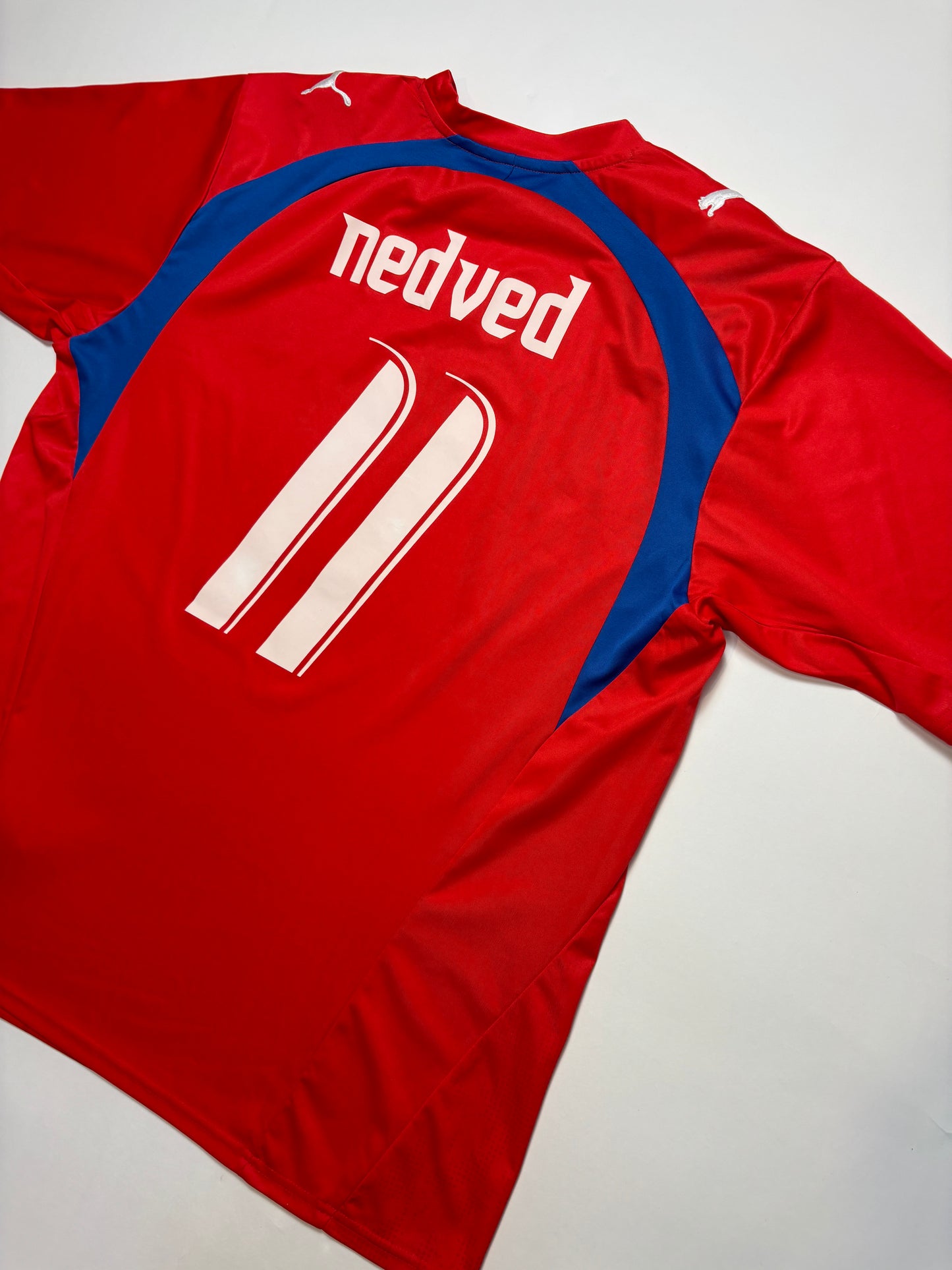 Czech Republic Home Shirt 2006/08 (L) Nedved 11