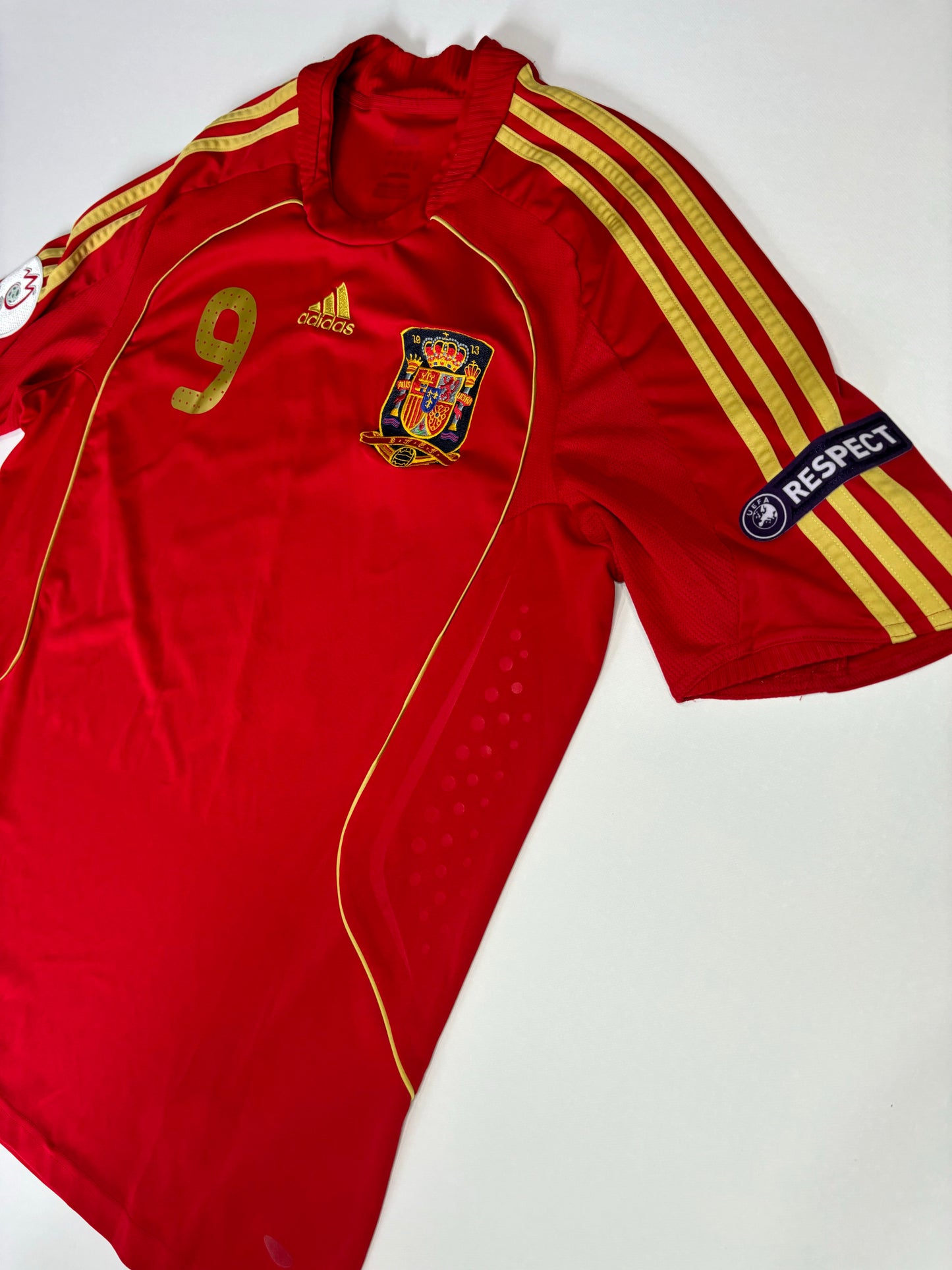 Spain Home Shirt 2008/09 (L) Torres 9