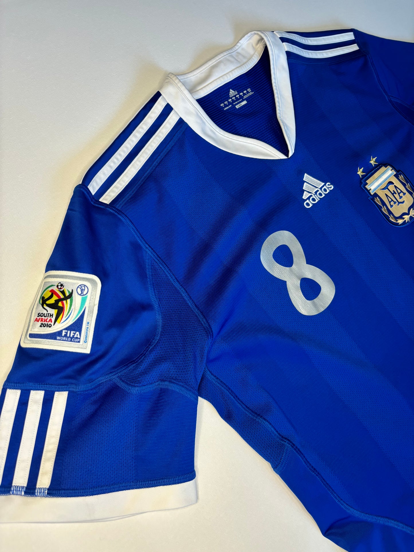 Argentina Away Shirt 2010/11 (M) Veron 8