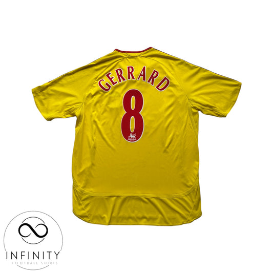 Liverpool Away Shirt 2006/07 (XL) Gerrard 8
