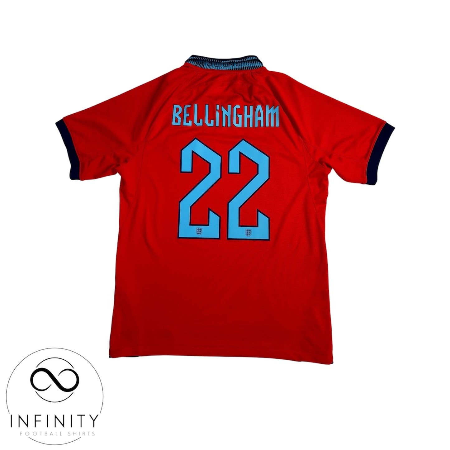 England Away Shirt 2022 (M) Bellingham 22