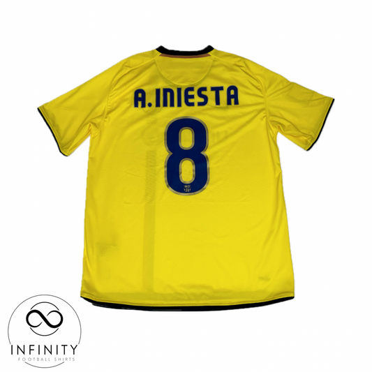 Barcelona Away Shirt 2008/09 (L) Iniesta 8