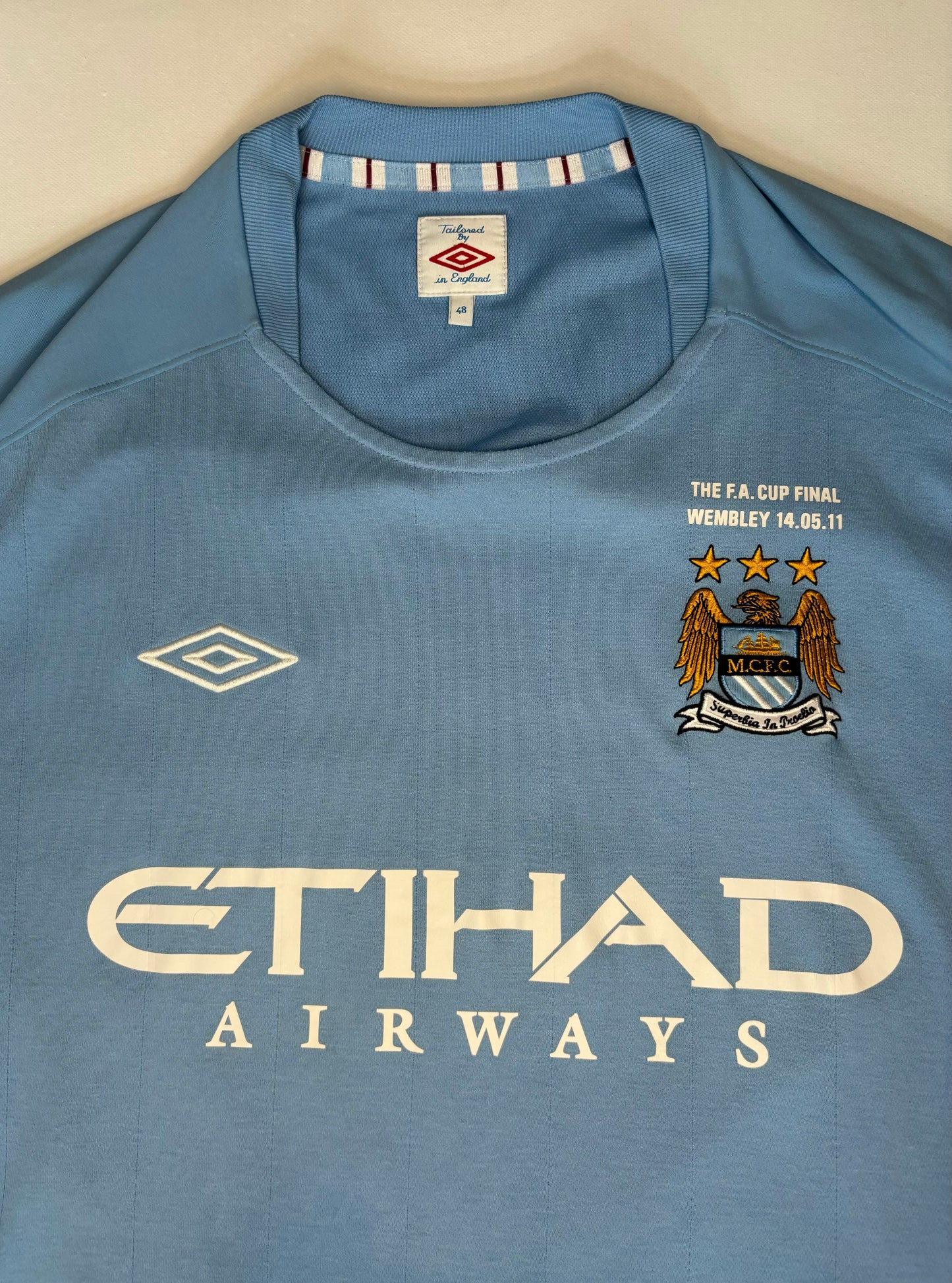 Manchester City Home Shirt 2010/11 (XL) Toure Yaya 42