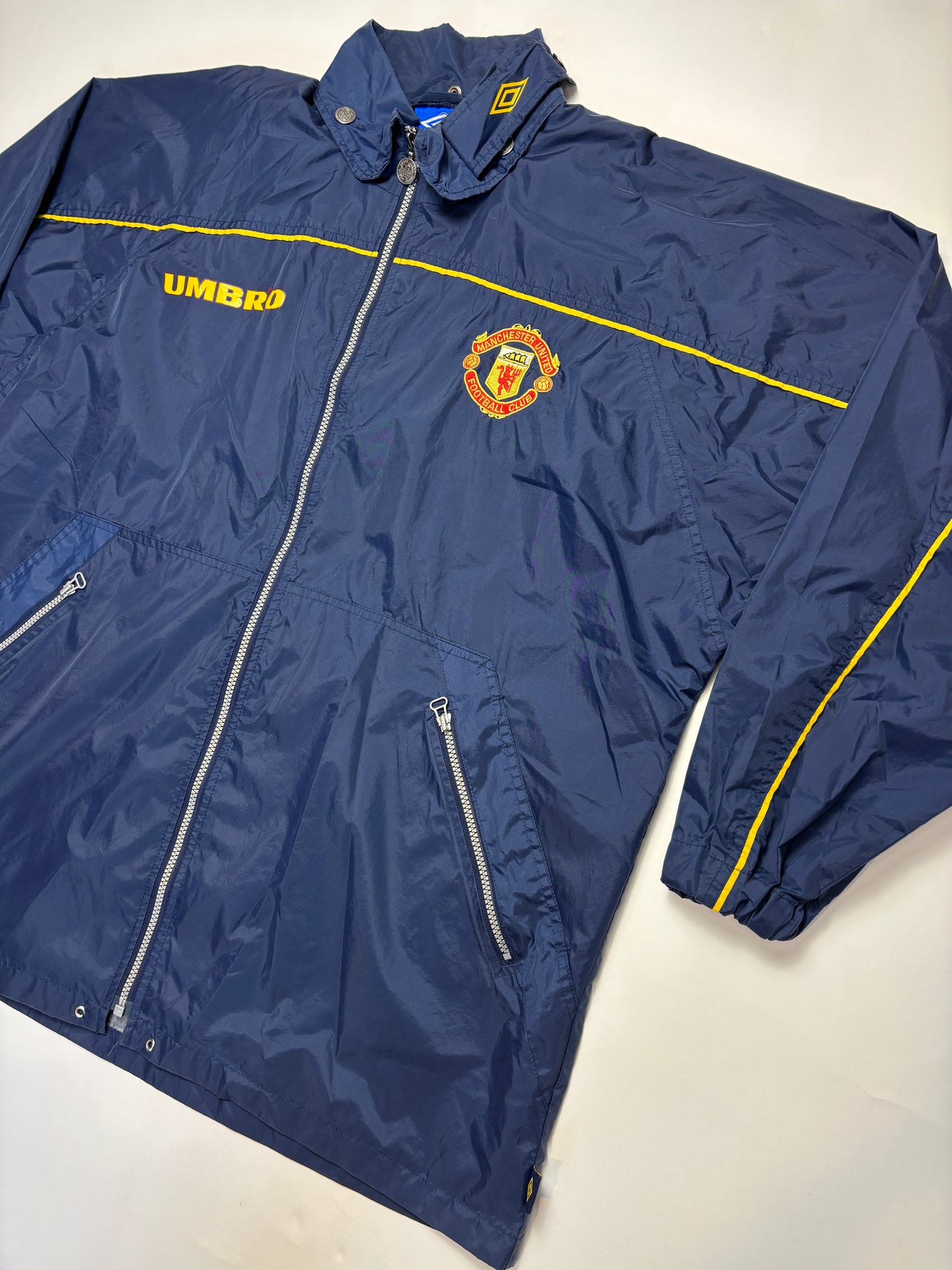 Manchester United Waterproof Coat 1996/98 (M)