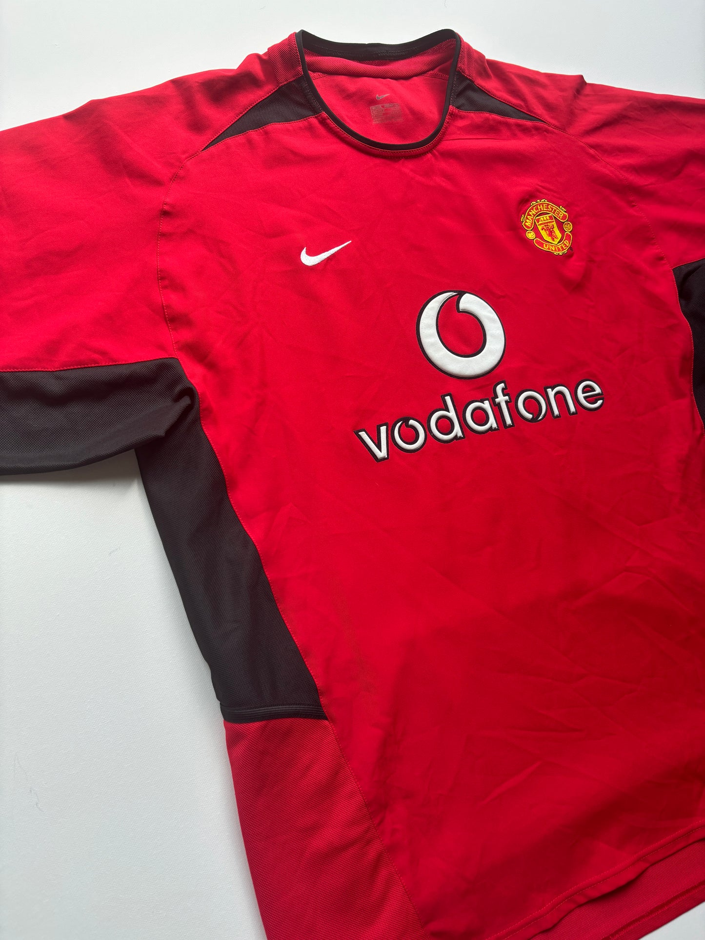 Manchester United Home Shirt 2002/04 (XL) Scholes 18