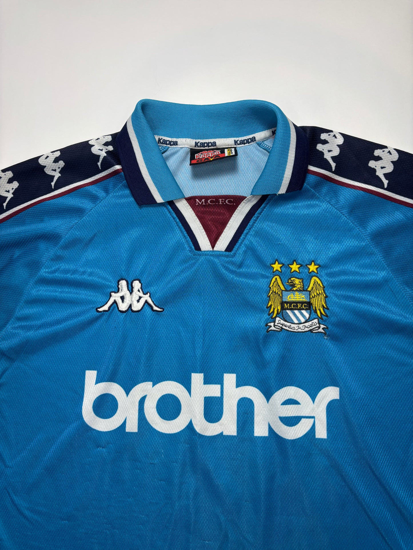 Manchester City Home Shirt 1997/99 (M)
