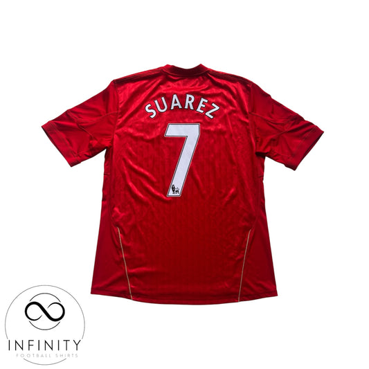 Liverpool Home Shirt 2010/12 (XL) Suarez 7