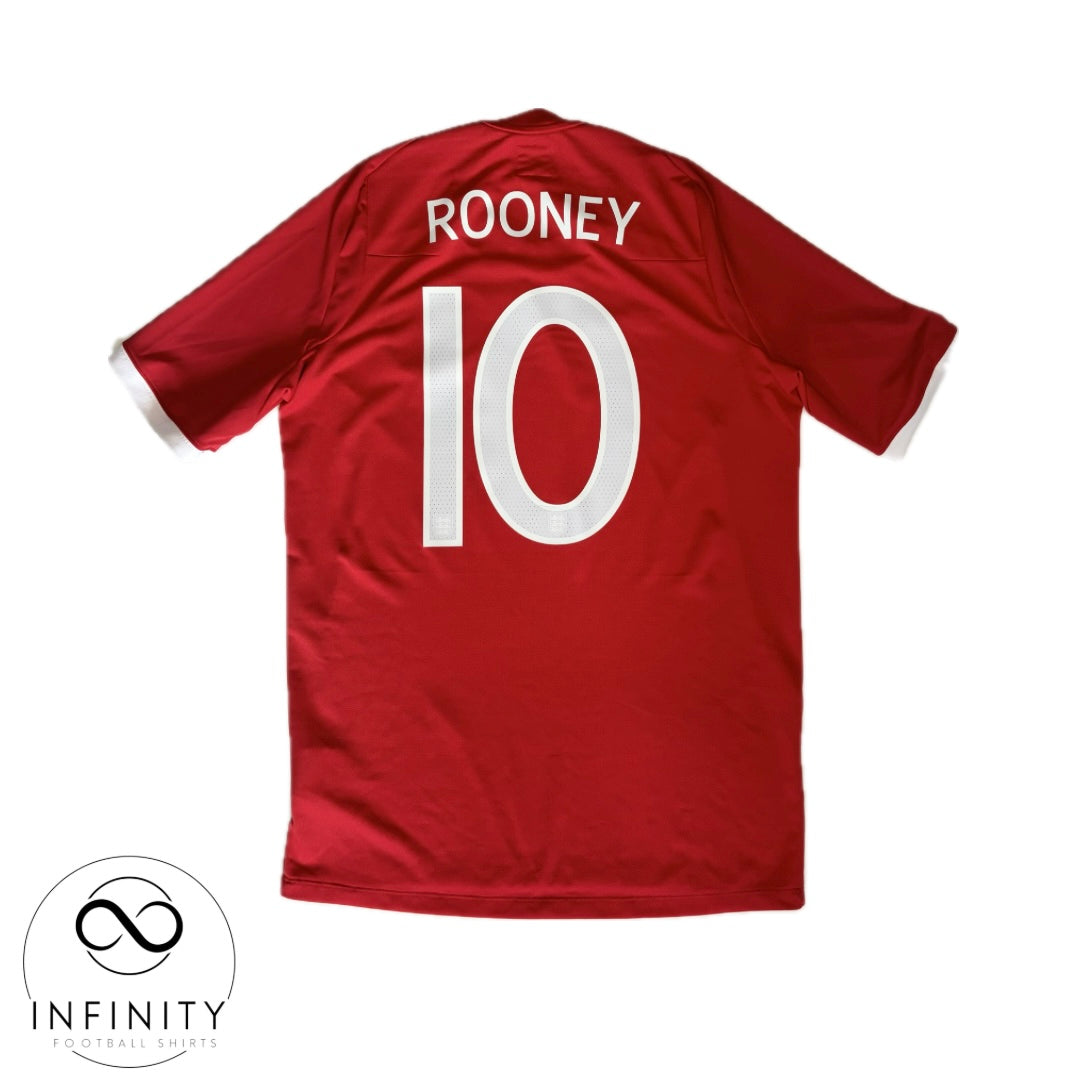 England Away Shirt 2009/10 (M) Rooney 10