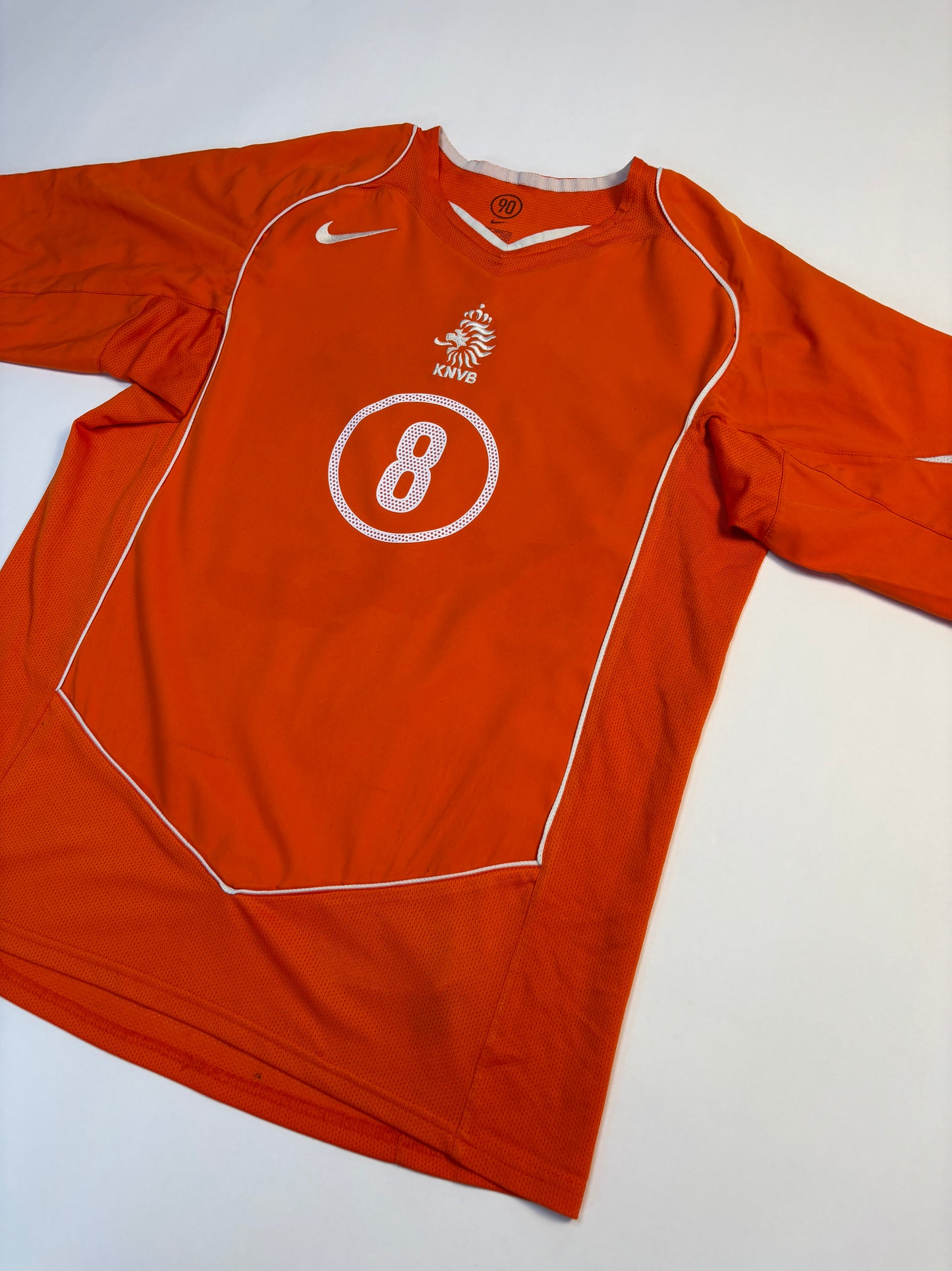 Netherlands Home Shirt 2004/06 (L) Davids 8