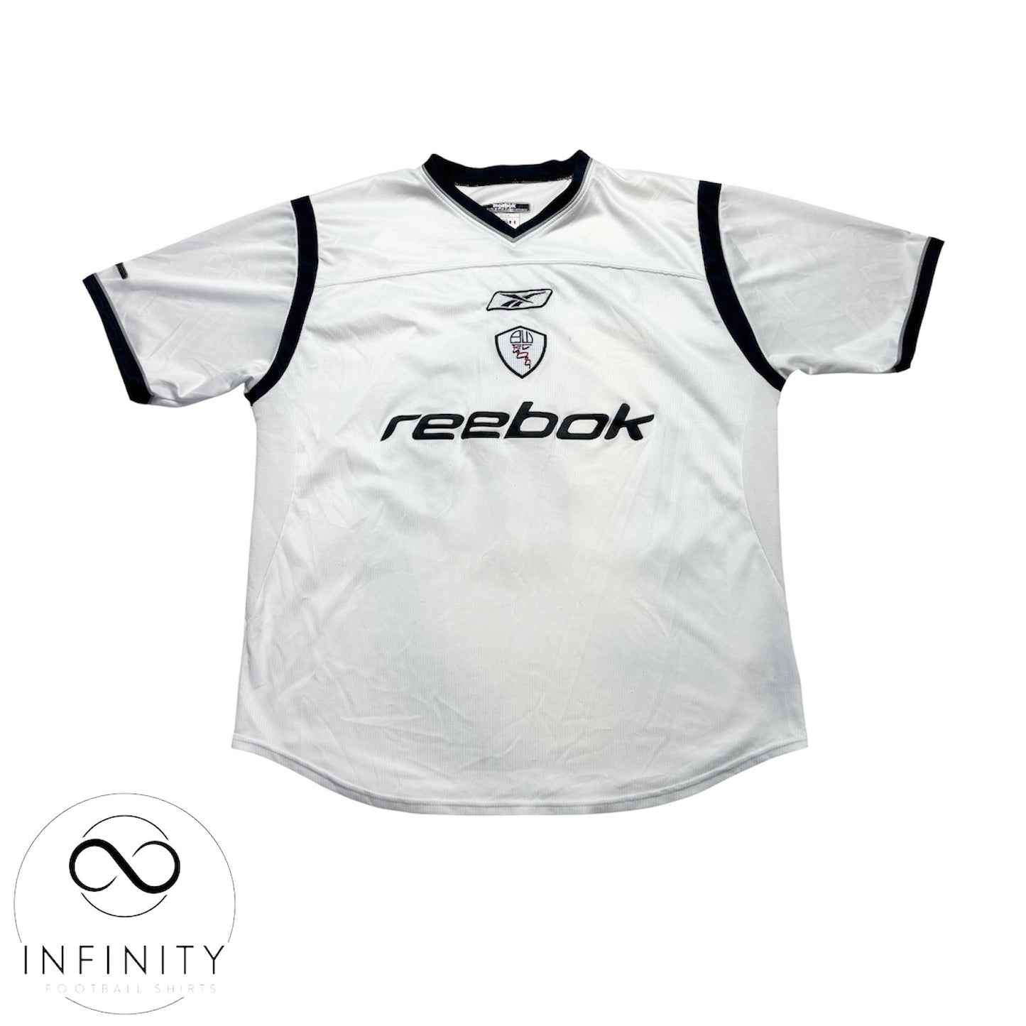 Bolton Wanderers Home Shirt 2001/03 (XL) Okocha 10