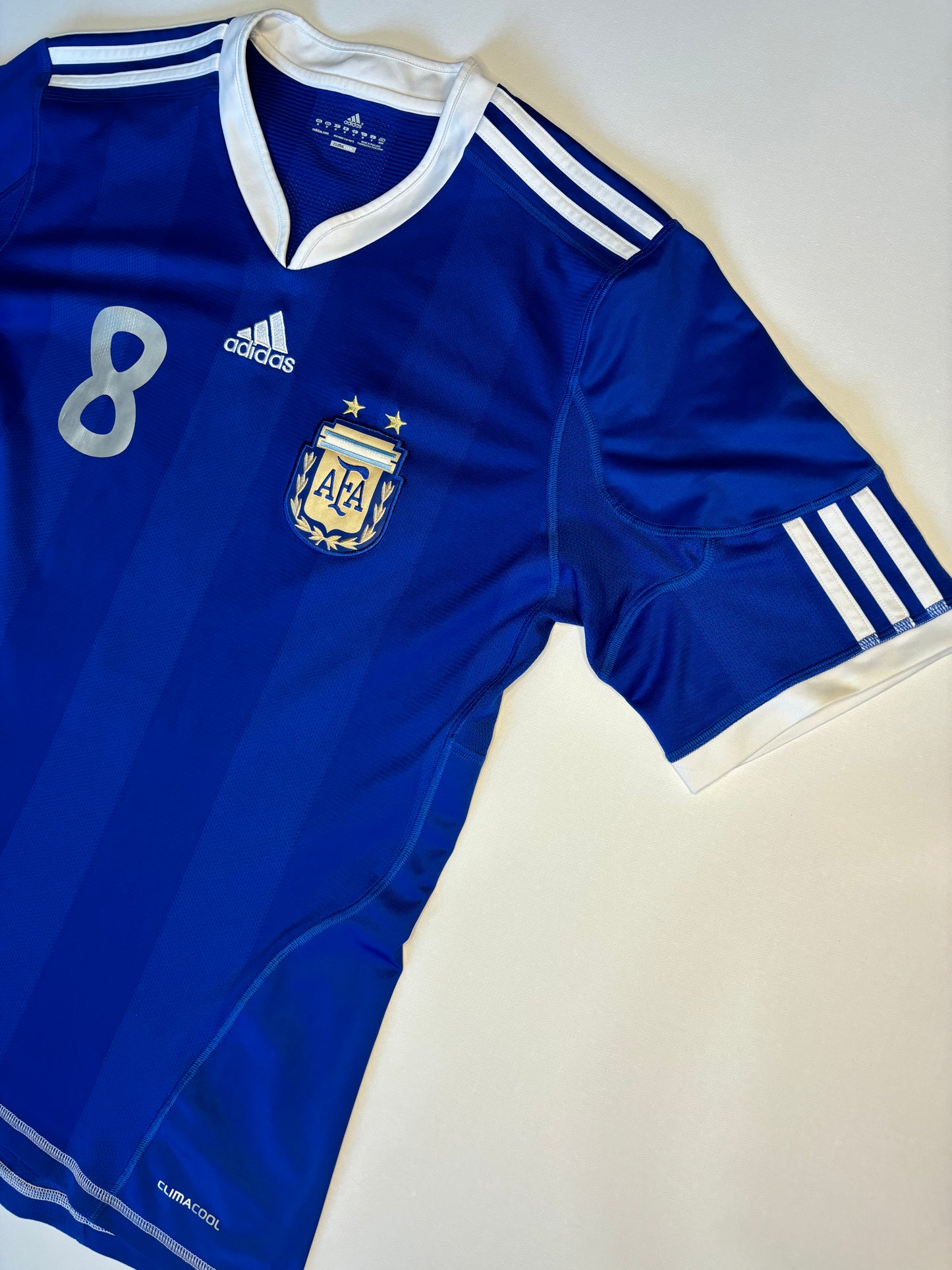 Argentina Away Shirt 2010/11 (M) Veron 8